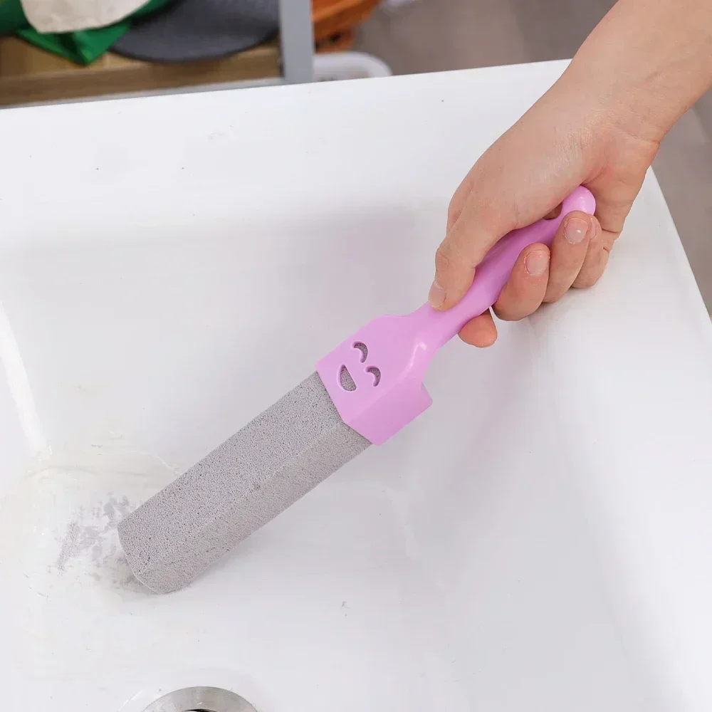 Pumice Stone Cleaning Stick Seat Toilet Limescale Rust Stain Dirt Removal Brush Bathroom Tile Sink Household Washing Accessories