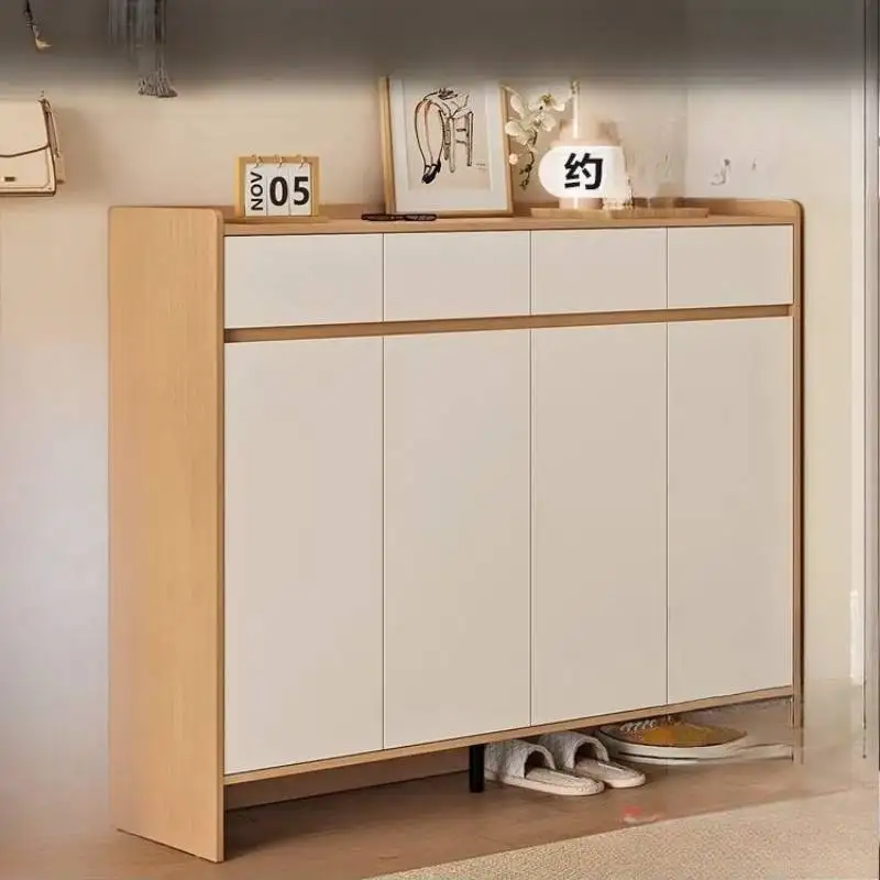 

Storage Organizer Shoe Cabinet Entryway Hallway Luxury Drawer Shoe Cabinet Space Saving Scarpiera Salvaspazii Furniture Home