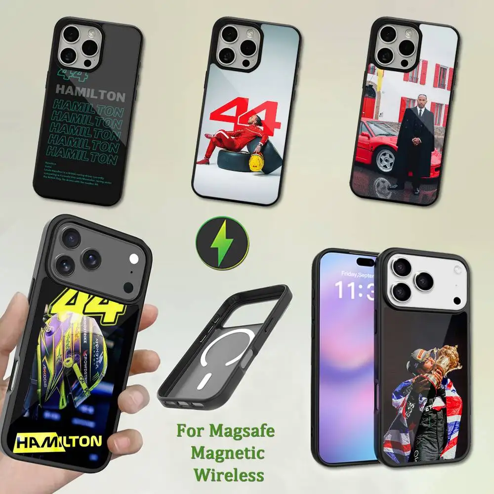 

Cool L-Lewis H-HamilTon-S-44 Phone Case For iPhone 13,12,11,16,15,17,14,Pro,Max,Plus,Mini,Magsafe,Magnetic Wireless Charging