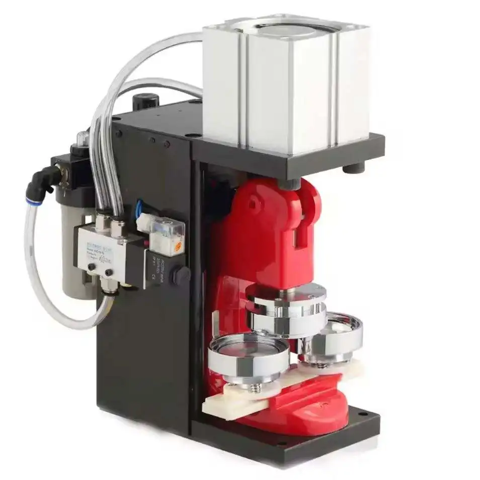High Quality Semi-Automatic Pneumatic Pin Badge Maker Button Making Machine for DIY Kids 32 37 44 50 56 58 75MM