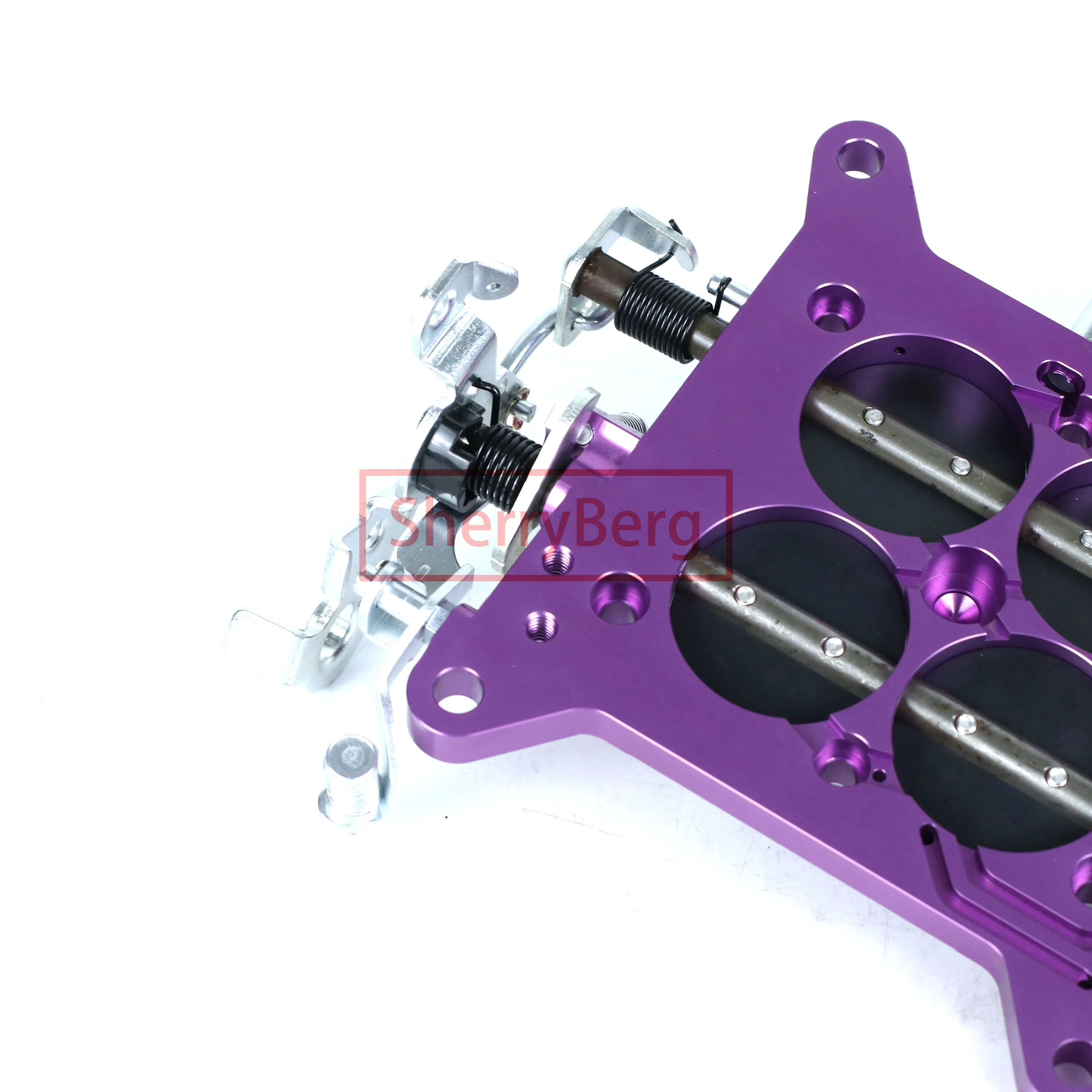 SherryBerg Carburador Carburetor Carb Proform Billet Throttle Base Plate for Holley 850CFM & 950CFM Carburettors PR67156 TOP