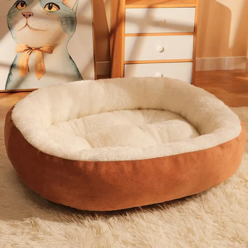 

Large plush waterproof sofa bed Orthopedic human dog sofa bed Deluxe dog bed