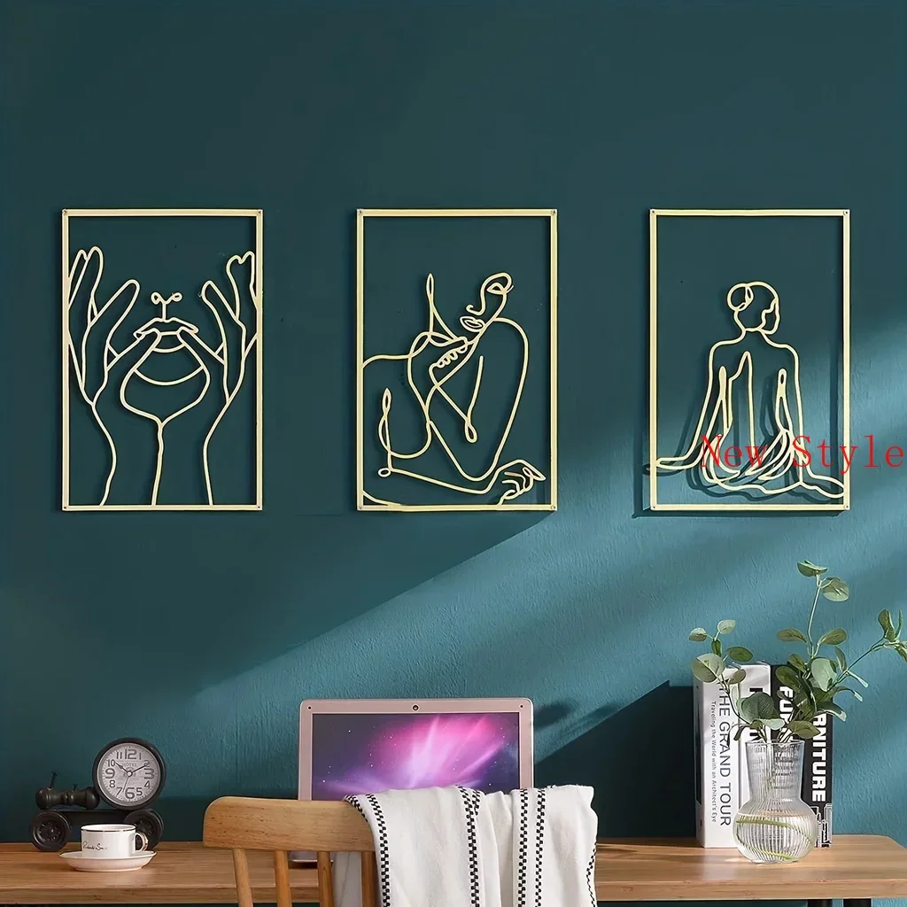 

Modern Fashion Metal Vertical Frameless Wall Painting 3 Styles Available Home Livingroom Bedroom Decor Perfect Nursery Gift Home