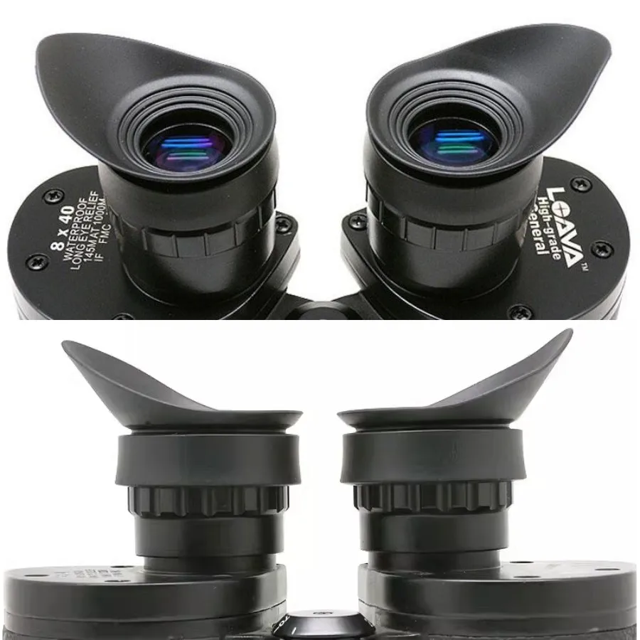 Imagem -05 - Óculos de Borracha Eye Cups Binóculos Eye Guards Olympus Shields 40 mm Pcs