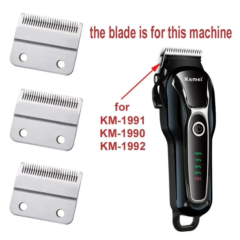 

Оригинальная сменная режущая головка Kemei для триммера для собачьей шерсти KM-1991, лезвие 4,5 см, запасные части для машинки для стрижки волос KM-1990