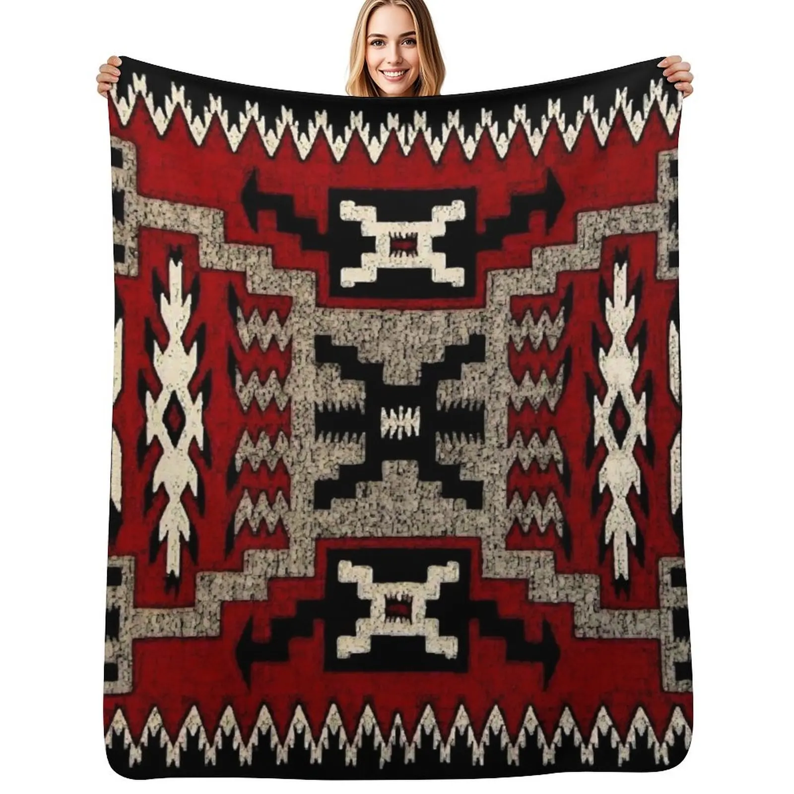 Aztec Nation 10 Throw Blanket All Season Soft Lightweight Blanket for Home