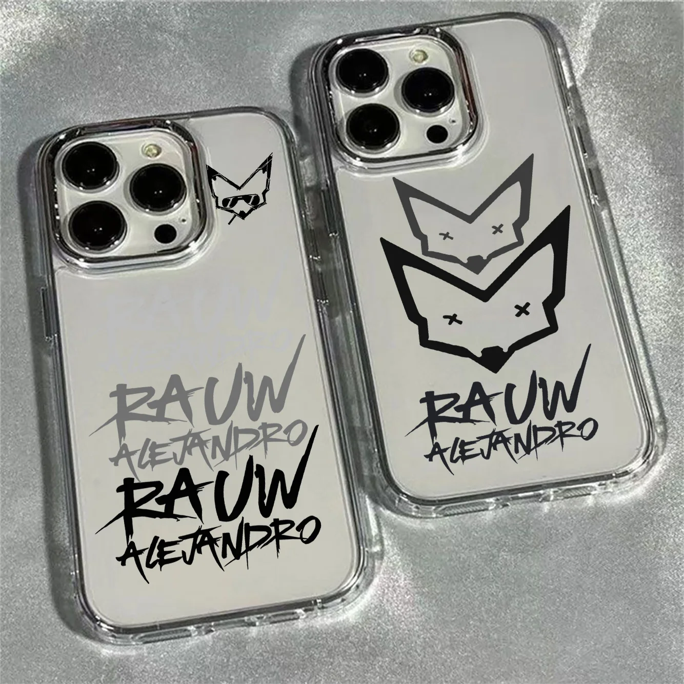 Funda de teléfono rapero para iPhone 17 16e 16 15 14 13 12 11 mini Pro Max X XR XSMAX 8 7 Air Plus r-roauw Alejandro cubierta transparente