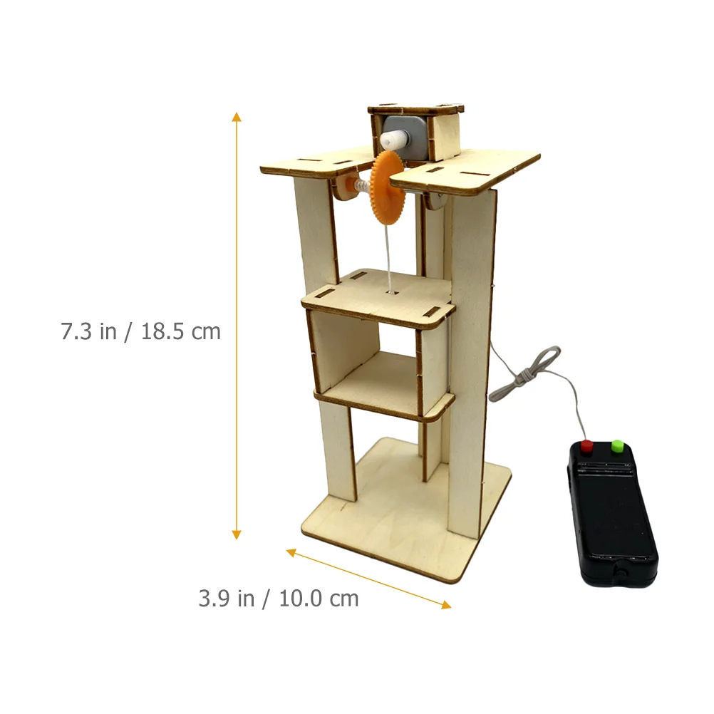 Materiais para fazer elevadores de madeira diy brinquedo criança educação precoce aprendizagem crianças plástico alunos educativos brinquedos das crianças