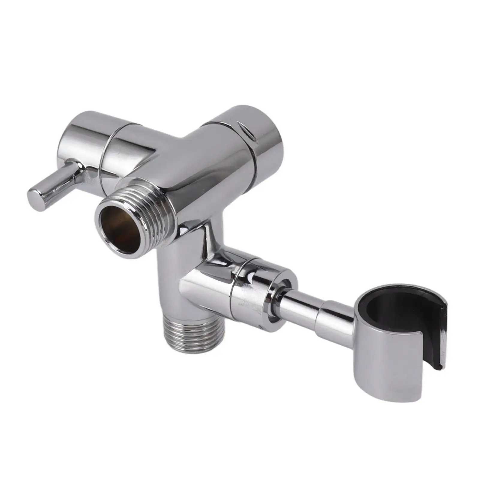 Shower Arm Diverter Valve - Dual Water Output Splitter for Easy Showering & Bathroom Accessories