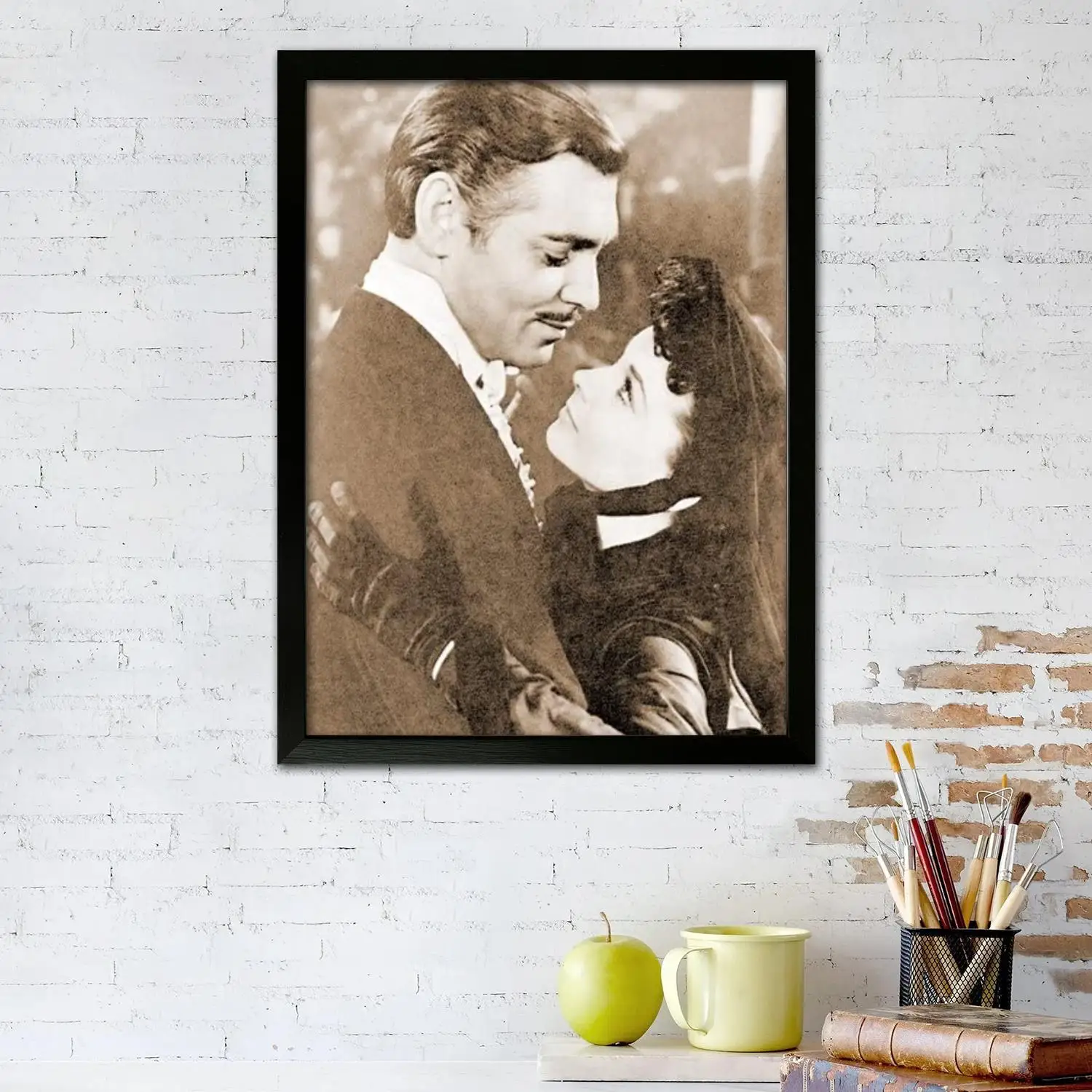 gone with the wind Poster Prints Wall Art Canvas Painting Poster For Modern Family Living Room Home Decor