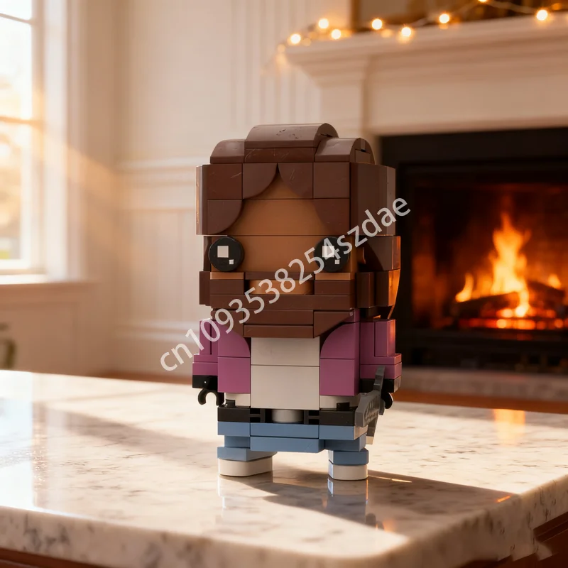 

145 шт. MOC Garret Poubelle Brickheadzed модель строительные блоки архитектурная игрушка DIY идея образование кирпич рождественские подарки на день рождения