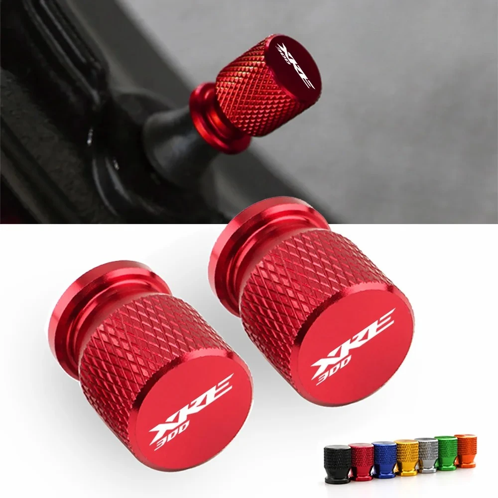Para Honda XRE300 XRE, cubiertas de vástago XR250 300 XR para hombres y mujeres, tapa de válvula de neumático Airdust de aleación de aluminio, accesorios CNC para motocicleta