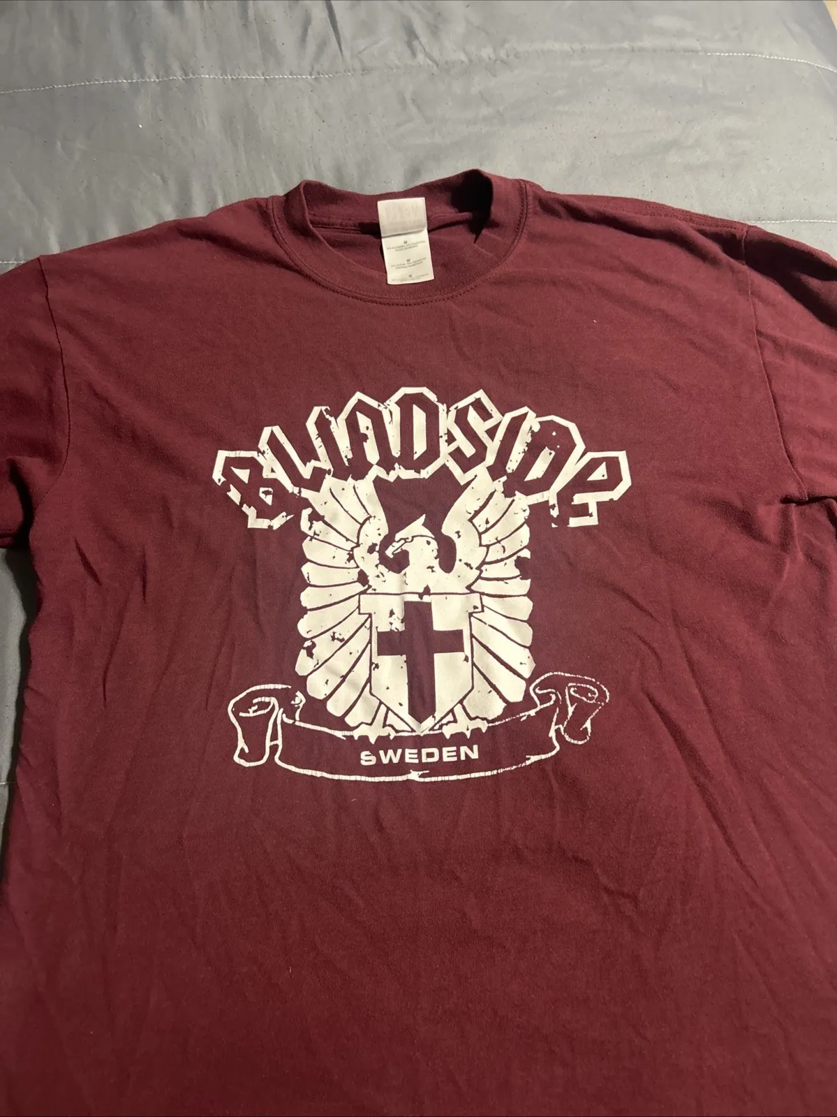 Vintage Blindside Band Tee. Y2K Sweden Post Hardcore. T Shirt Size Medium