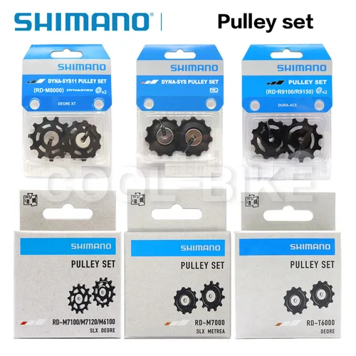 Shimano Deore XT XTR SLX juego de polea de cambio trasero RD M9100 M9000 M8100 M8000 M7100 M6100 R9150 3400 3500