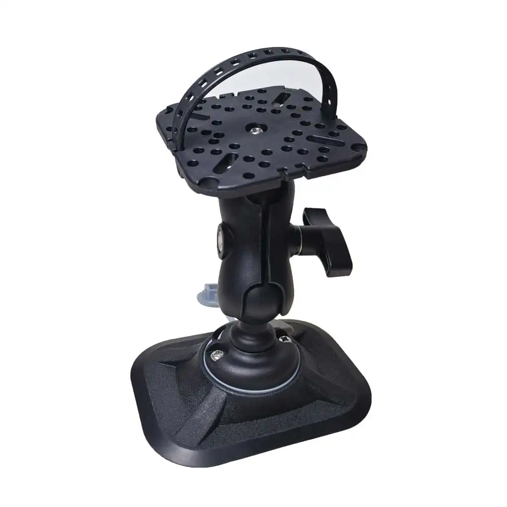 Inflatable PVC Boat Watercraft Electronics GPS Fish Finder Camera Mount Kayak Ball Base Safety Flag Mount Kit DIY Pad