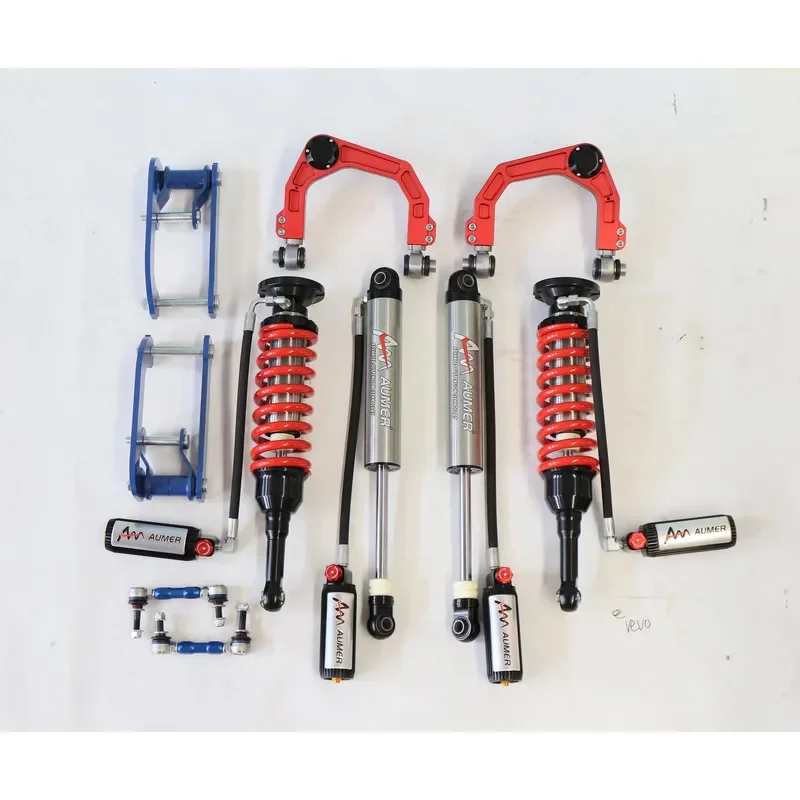 Aumer 4x4 Compression Adjustable Shock Absorber Nitrogen Off Road Lift Suspension Kit for TOYOTA Hilux N80 Rocco Rogue Vigo