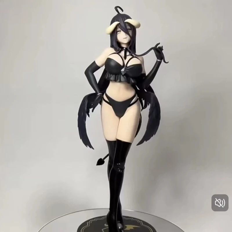 

New Original Genuine Model Furyu Bicute Dark Overlord 26cm Albedo Figure Animebirthday Gifts Figurine Collections Figurine Toys