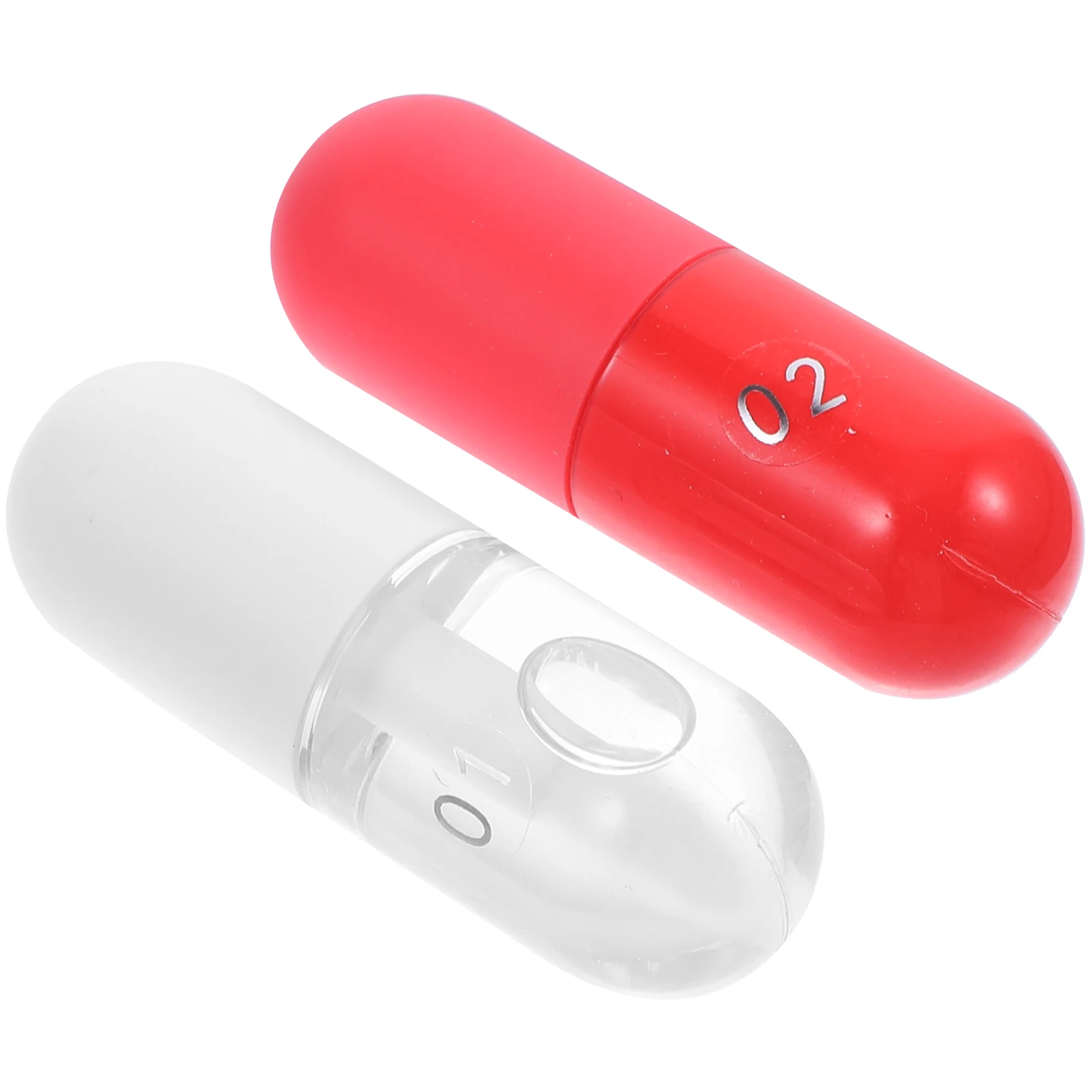 

2pcs Lip Caring Product Oil Hydrating Protector Balm Plant Moisturizing Lip Care Gloss Balms