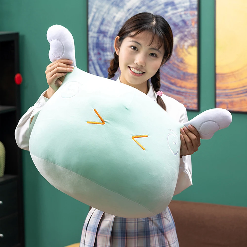 New Style Genshin Impact Game Plush Toys Kawaii Anime Slime Throw Pillow Keli Dango Toys Birthday Xmas Gift for Kids