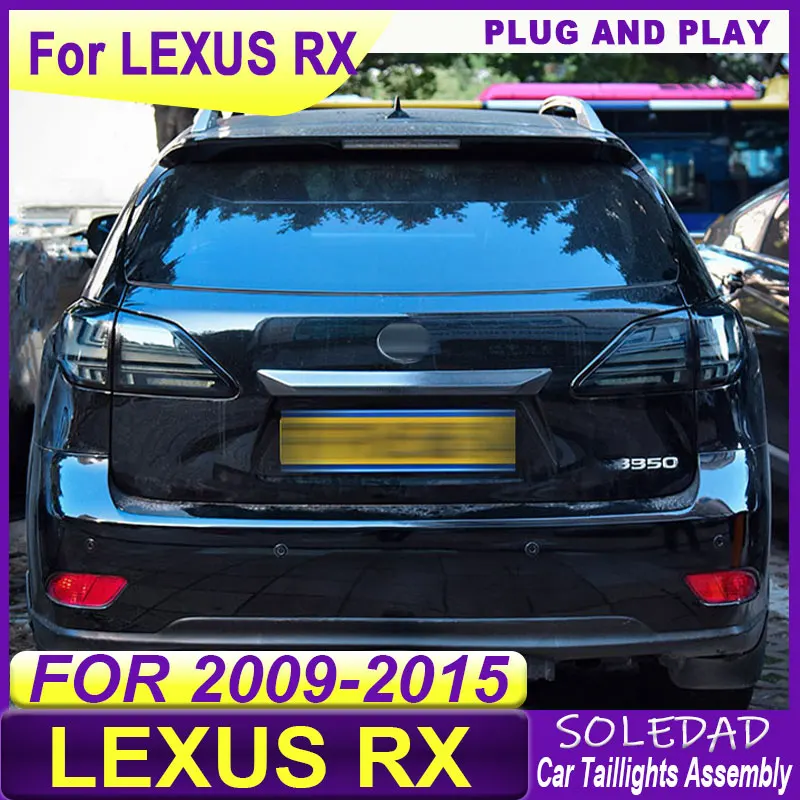 Car Tail Light For Lexus RX RX270 RX330 RX350 RX450 RX400H 2009-2014 Taillights Taillamp Rear Lamp Brake Fog Light Assembly