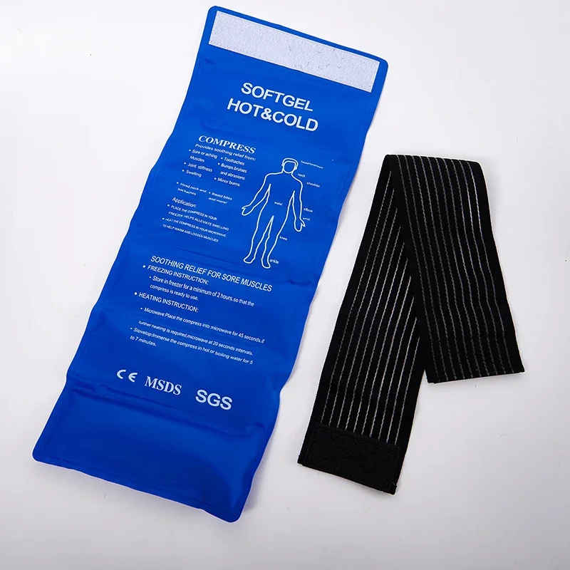 1 pz riutilizzabile Hot Cold Gel Pack per pronto soccorso sport dolore muscolare Ice Heat Pad 1 pz riutilizzabile Hot Cold Gel Pack per pronto