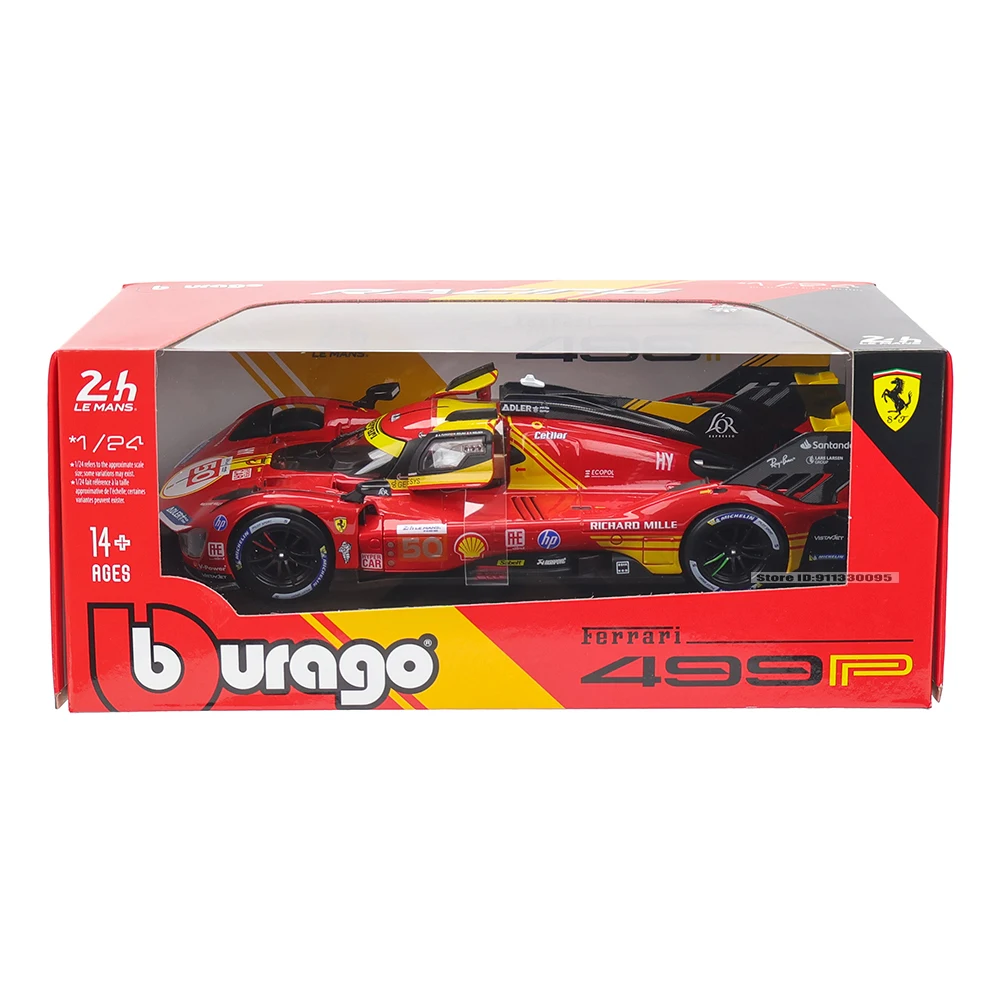 ブラーゴ 1:24 2024 フェラーリ 499P LMH フォーミュラレーシング