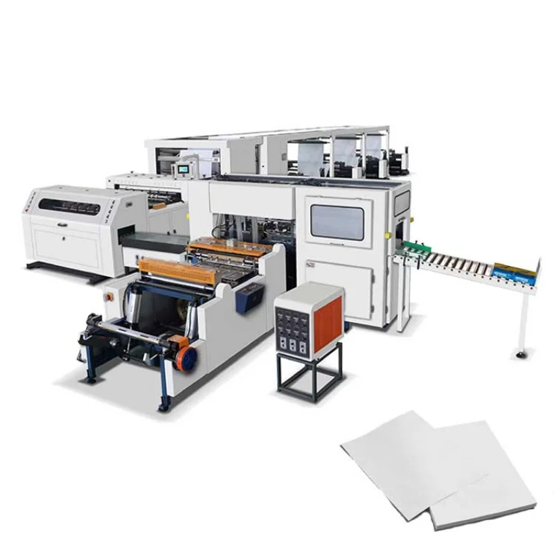 Digital Paper Cardboard Cutter Automatic Paper Reel Cutting And Package Machine A4 Paper