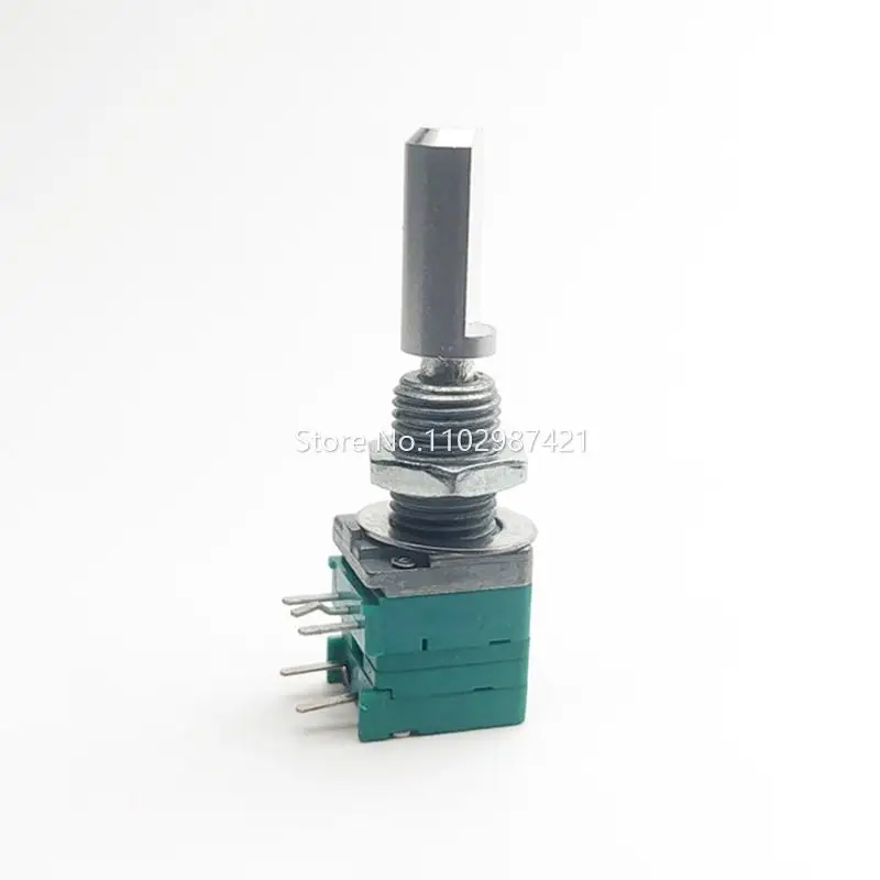 1 Piece RK097 Precision Single Switch Potentiometer A10K Power Amplifier Audio Volume Potentiometer