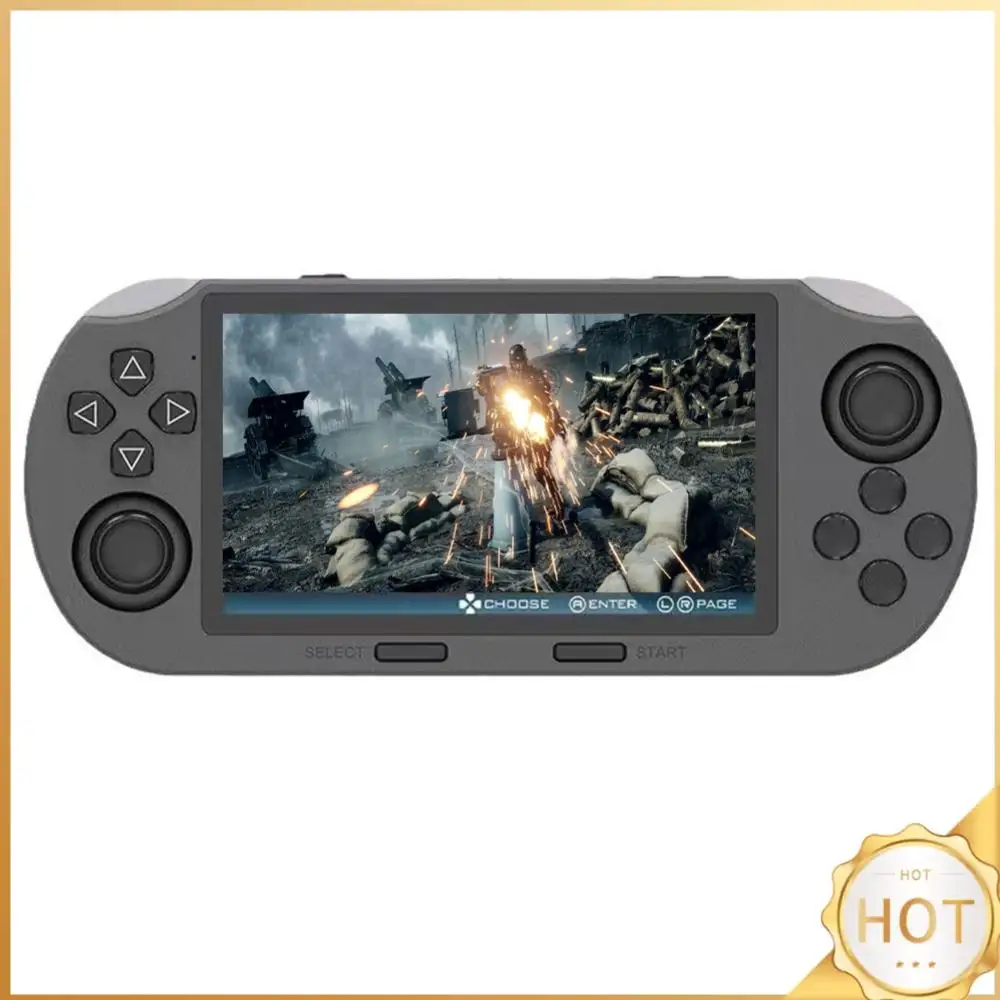 

Retro Gaming Console 4.5 Inch IPS Screen Retro Handheld Video Game Console USB Rechargeable Game Player for Kids & Adults
