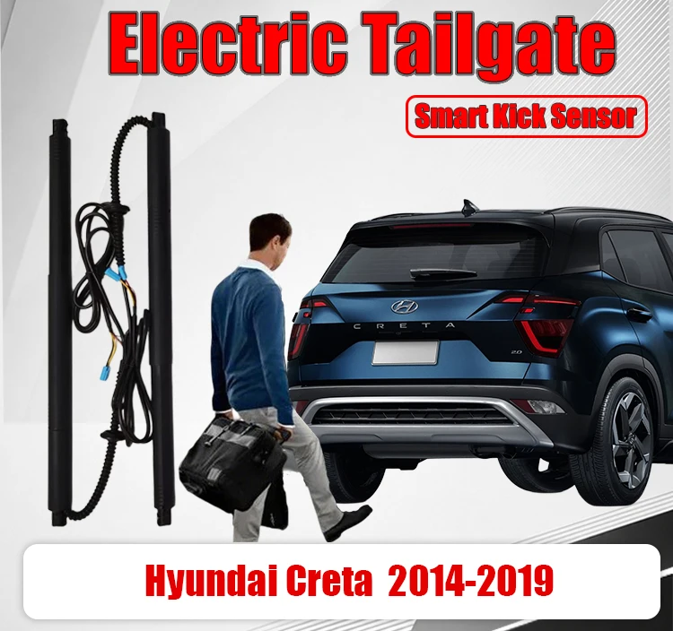 Electric Tailgate Upgrade Kit For Hyundai Creta 2014-2019 Power Lift Support Rods Auto Trunk Boot Lid Power Liftgate Modi