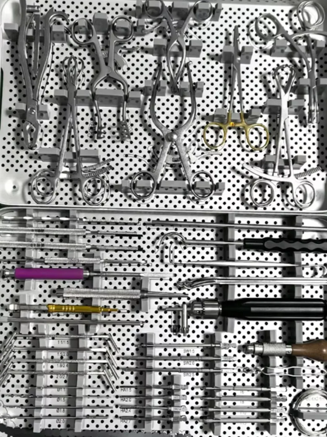 Veterinary Orthopedic Instrument Set Animal Bone Plate Screw Fixation Tool Kit Pet Fracture Repair Complete Set