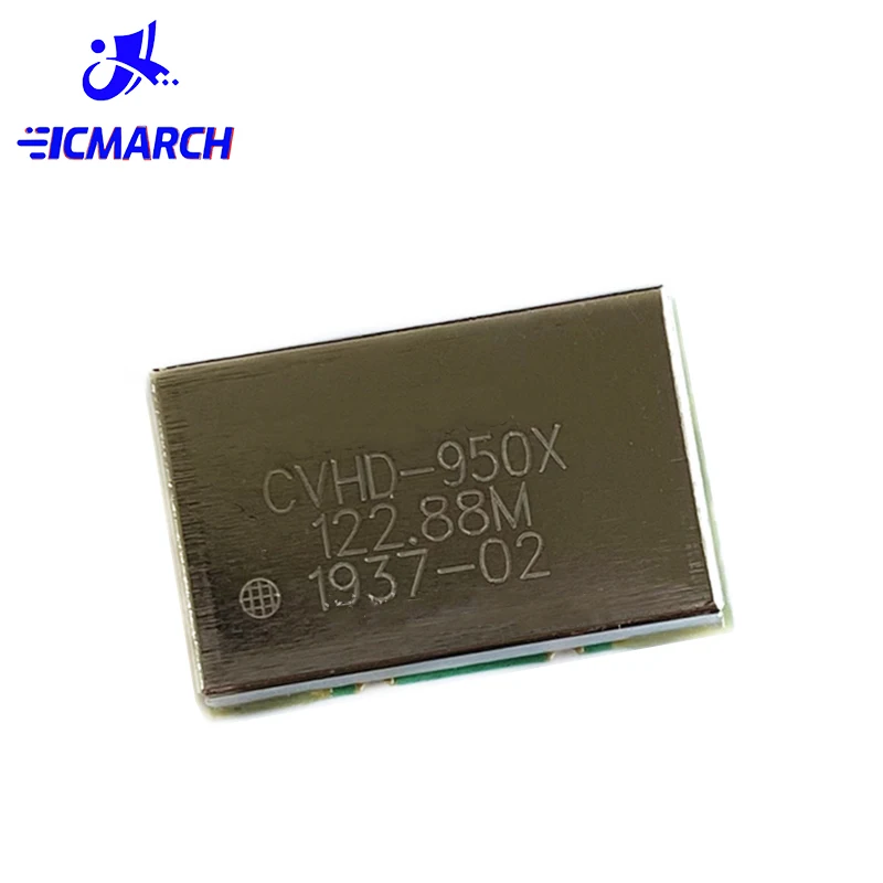 CVHD-950X-122.880 122.88MHZ Voltage Controlled Crystal Oscillator 3.3V 25mA CMOS 4-SMD