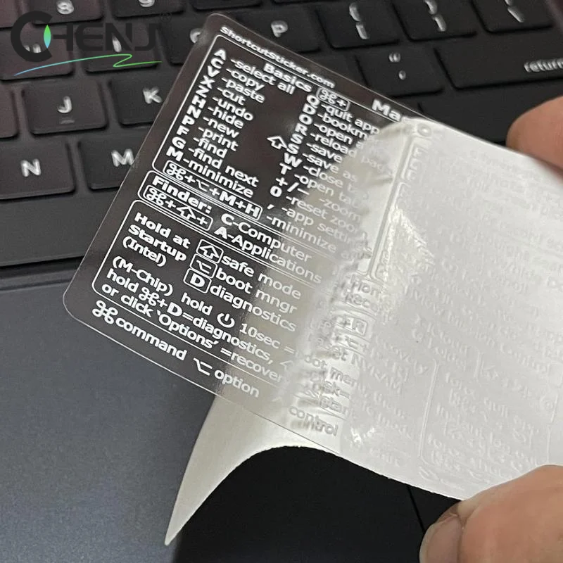 [J]Reference Keyboard Shortcut Sticker For Laptop Computer, Word/EXCEL Practical Computer Decorative Sticker