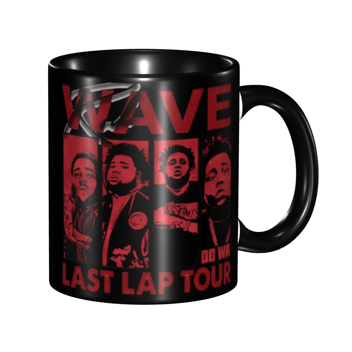 High Quality Rod Wave Last Lap Tour 2025 Merch Mugs Novelty Tea Cup