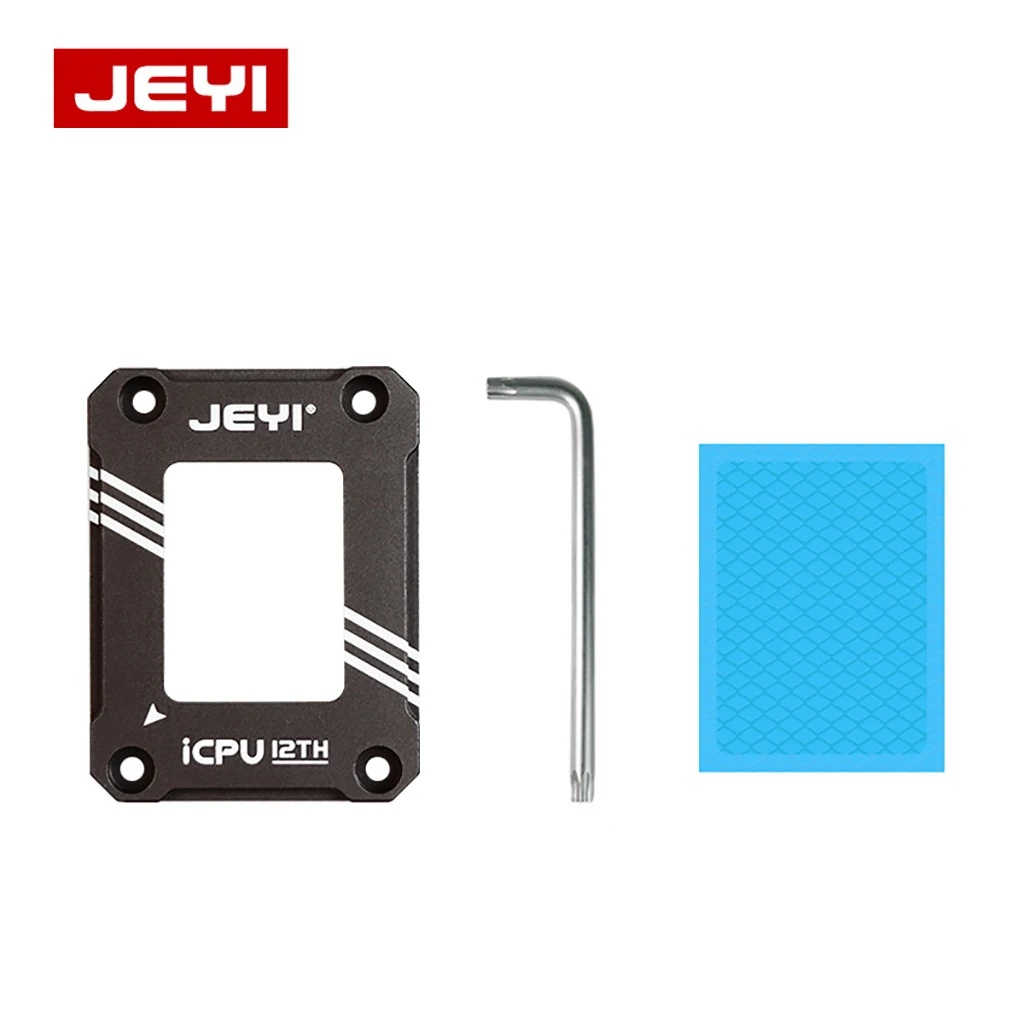 JEYI LGA17XX-BCF Intel12 Generation CPU Bending Correction Fixing Buckle LGA1700 Buckle Fix Substitute CNC Aluminum