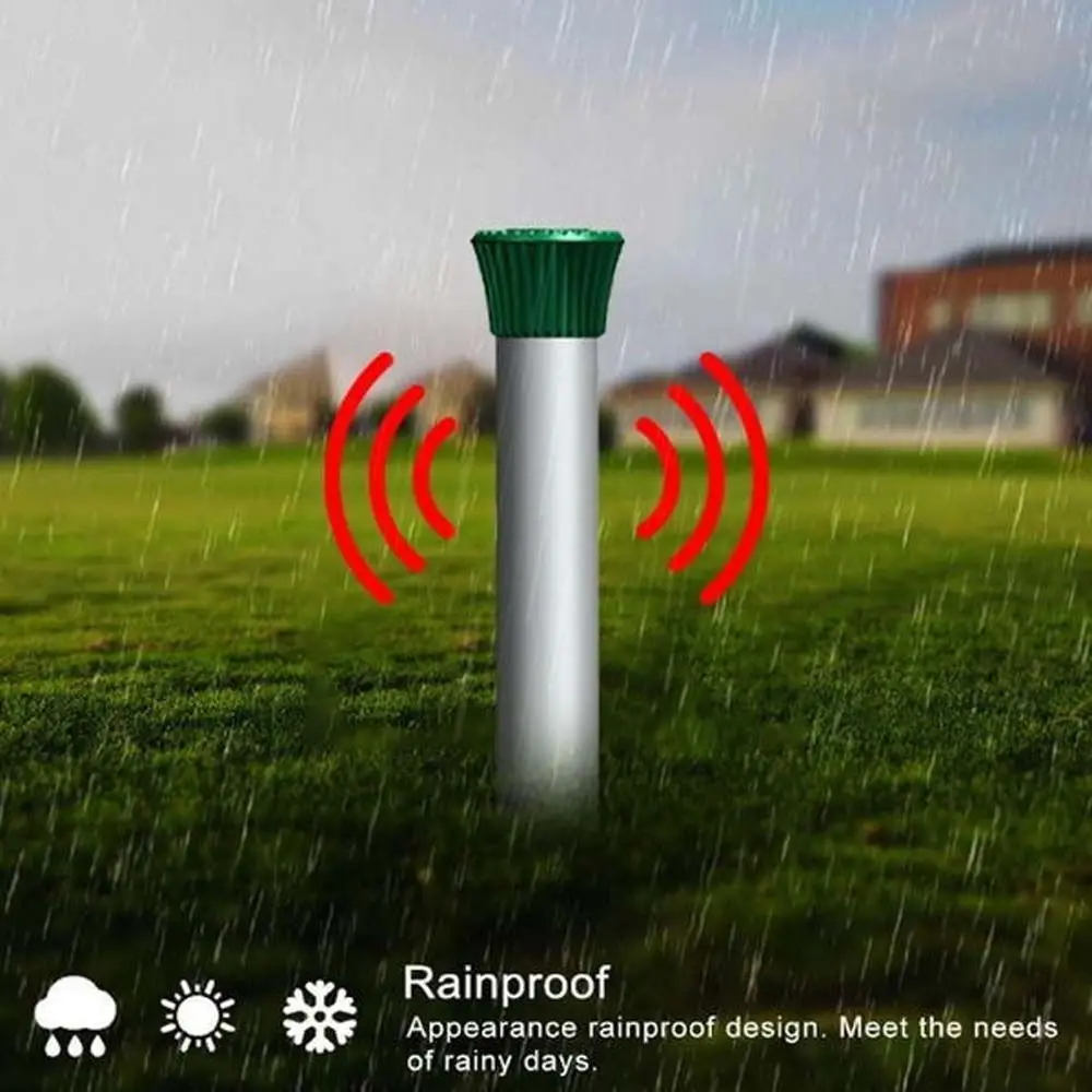 Водонепроницаемый IP45 отпугиватель змеиных птиц, репеллент для кошек, борьба с вредителями, собака, репеллер, отпугиватель животных