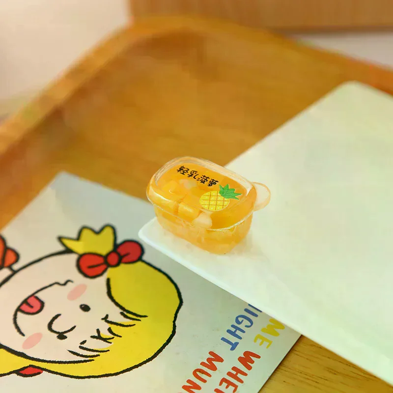 Mini supermercado para casa de muñecas, modelo de combinación de frutas selladas de plástico, decoración de comida simulada, 3 uds.