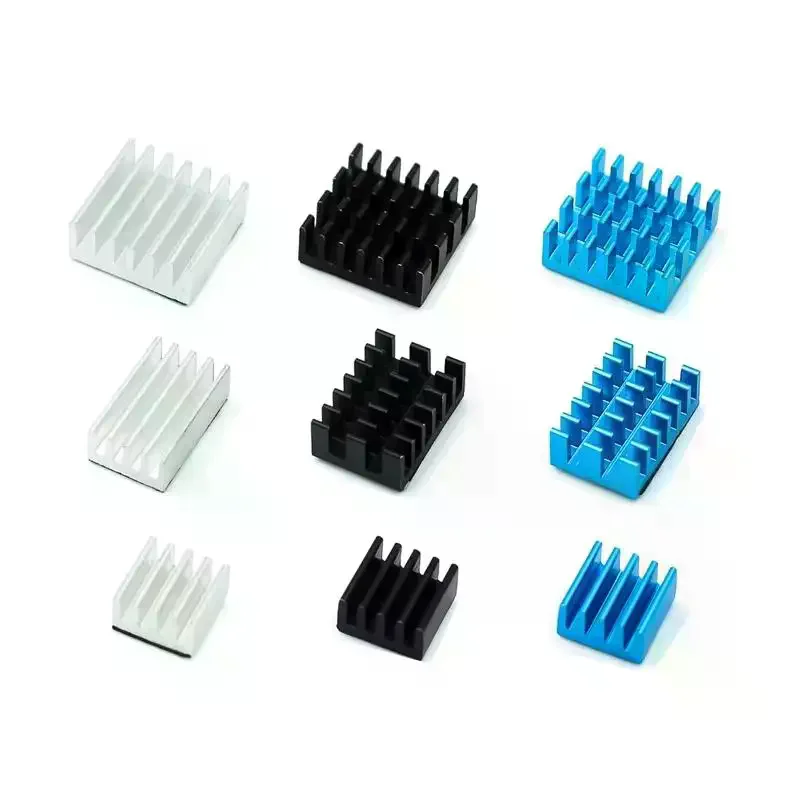 Raspberry Pi 4 Heat Sink 3pcs Raspberry Pi 4B Aluminum Heatsink Radiator Cooling Kit Cooler For Raspberry Pi 4 Model B For