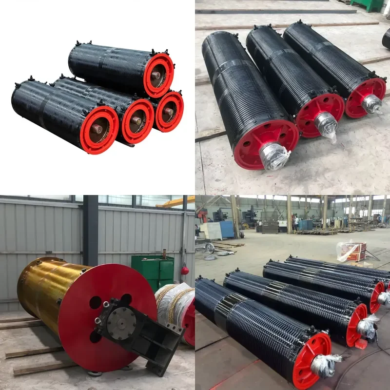 Large Diameter Crane Drum to Reduce Wire Rope Wear