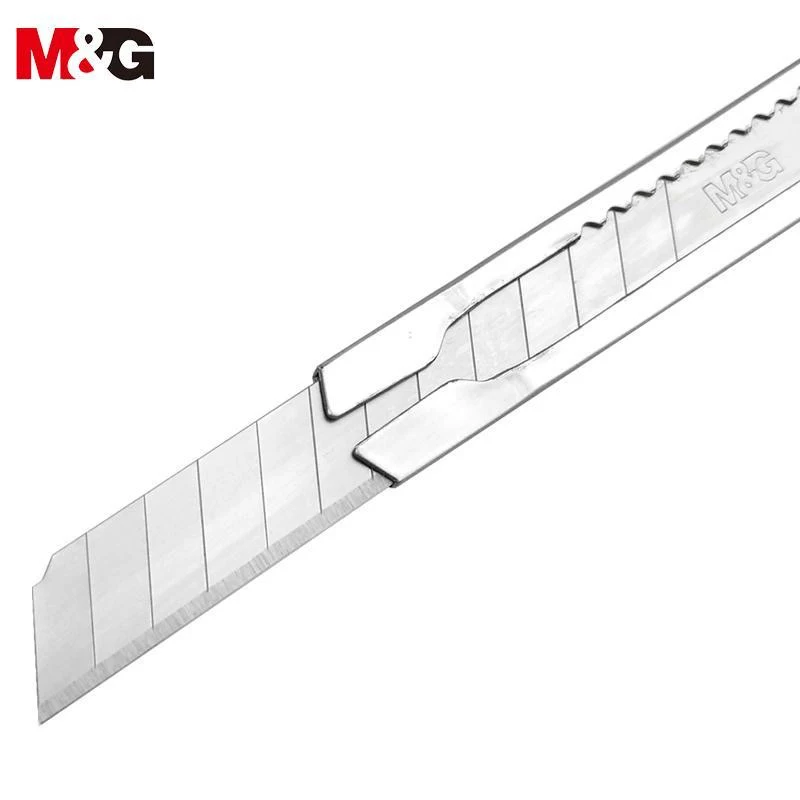 M&G Kleines Bastelmesser aus Metall, multifunktionales Tapetenmesser aus Edelstahl, tragbarer Brieföffner für Büro und Heimgebrauch