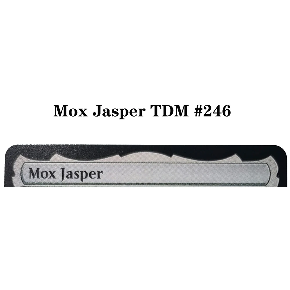 بطاقات سحرية مخصصة عالية الجودة غير قابلة للرقائق Ugin، عين العواصف Mox Jasper مكافحة الآفات العقيق المراسل Sphinx