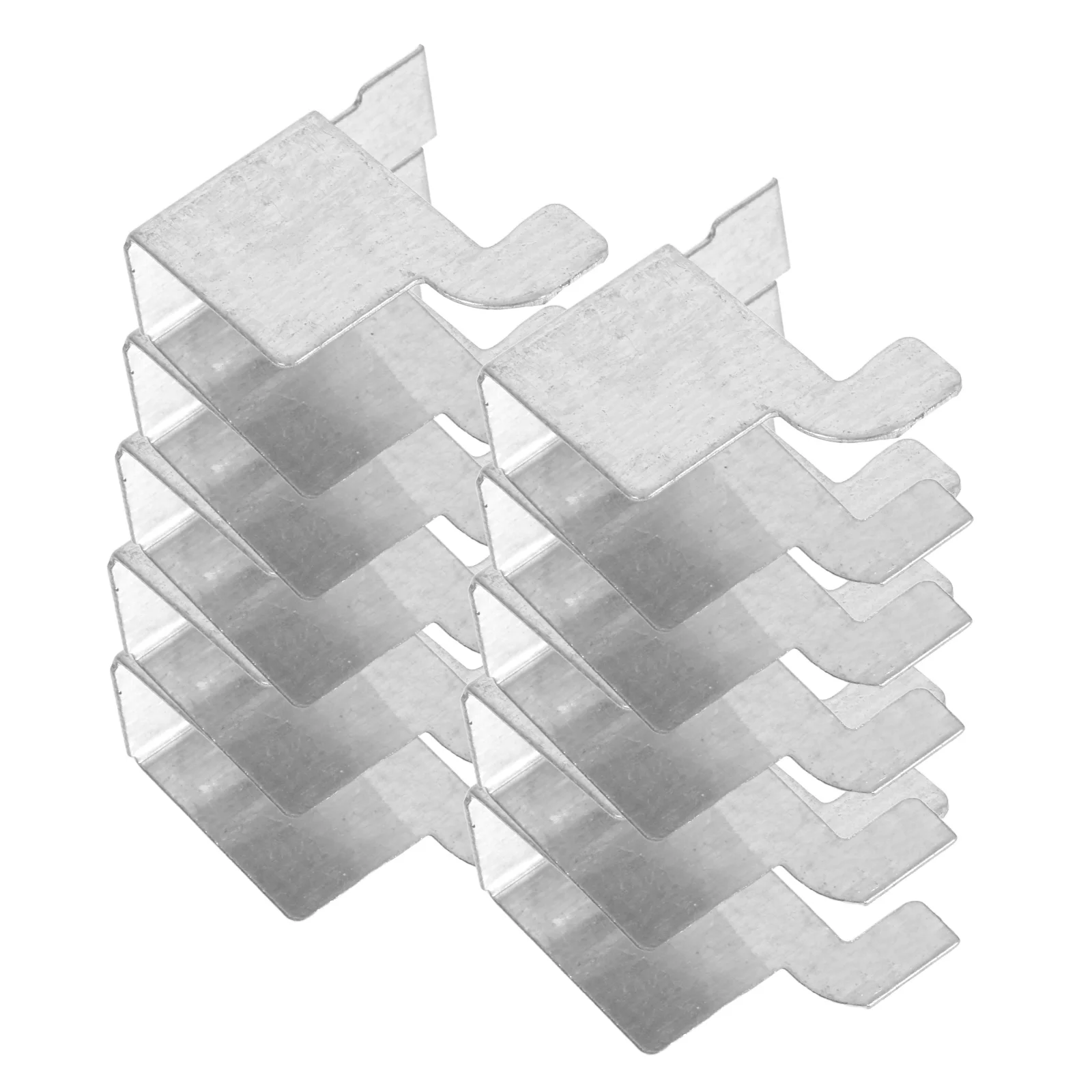 

Shelf Clips Bracket Cabinet Rack Clamps Metal Shelving Accessories Sturdy Construction Easy Installation Universal