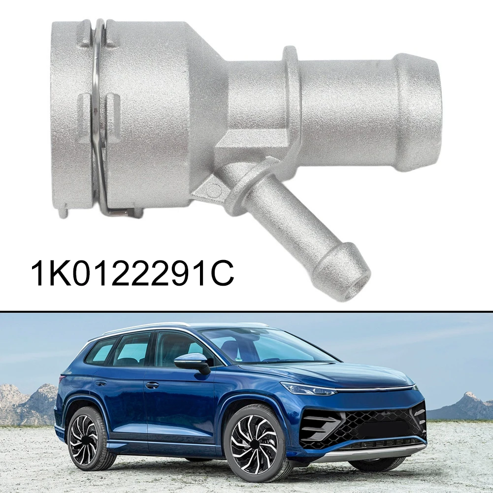 Engine Compartment Aluminum T Connect Water Pipe Fitting for Golf R 2012 GTI 2006-2013 CC 2009-2017 1K0122291C view 6