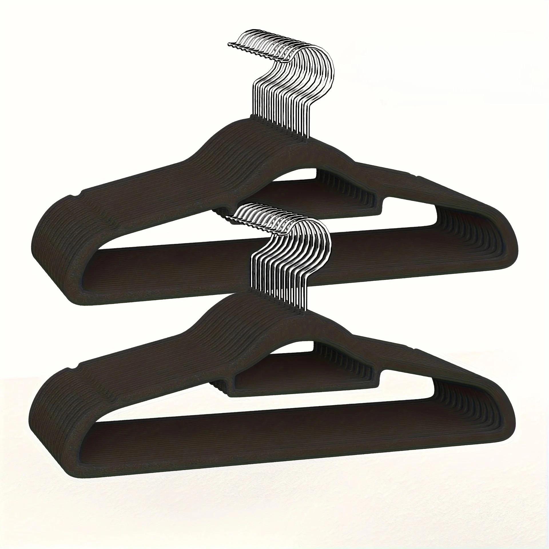 Clothes Hangers for Suits Anti-slip Design with Notched Shoulders Space-saving Ideal for Coats Shirts Pants