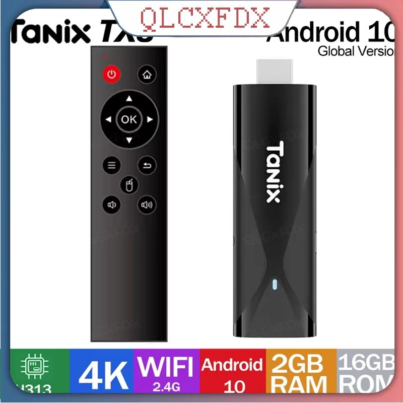 Taniax TV Dongle Android 11 Amlogic S905Y4 Allwinner H313 BT Smart TV Stick Channel Mini 2 ГБ 16 ГБ BT Dual Wifi 4K HD Медиаплеер