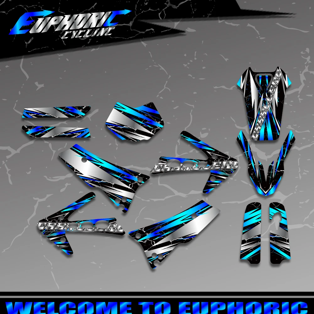 Motocross Team Graphics Background Decal Kits Sticker For FANTIC CABALLERO 50 125 4T 2013-2016 2014 2015 Customize Protector