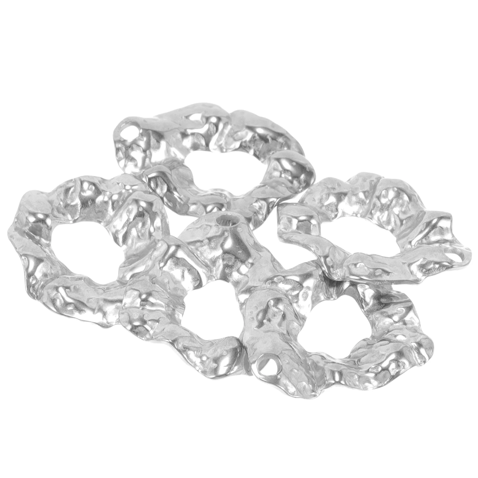 

5pcs Stainless Earring Pendant DIY Jewelry Making Jewelry Making Pendants Accessories Decorative Charms Creative Design