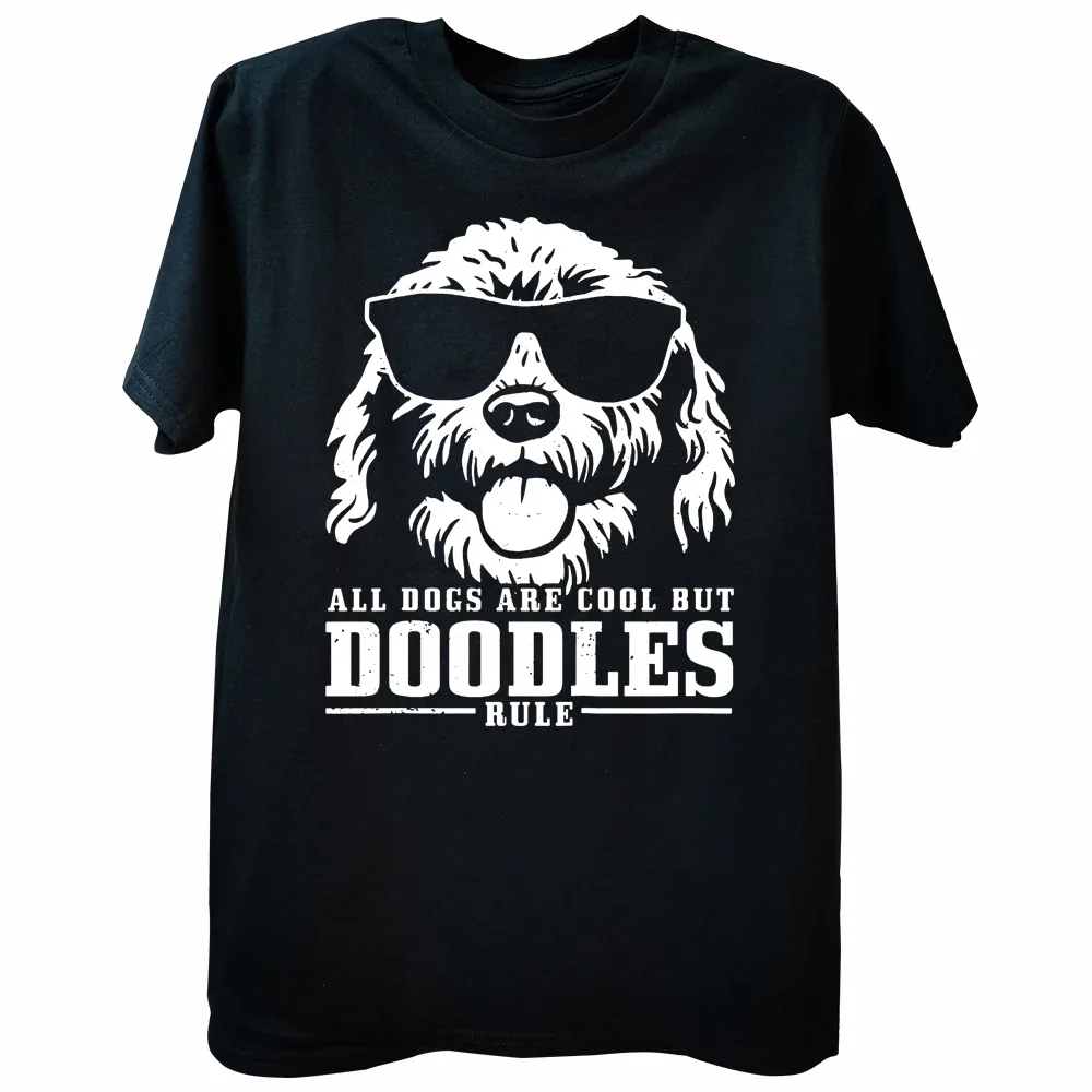 Goldendoodle-Camiseta de manga corta para hombre, prenda de vestir de todos los perros son geniales pero Doodle, ideal para regalo