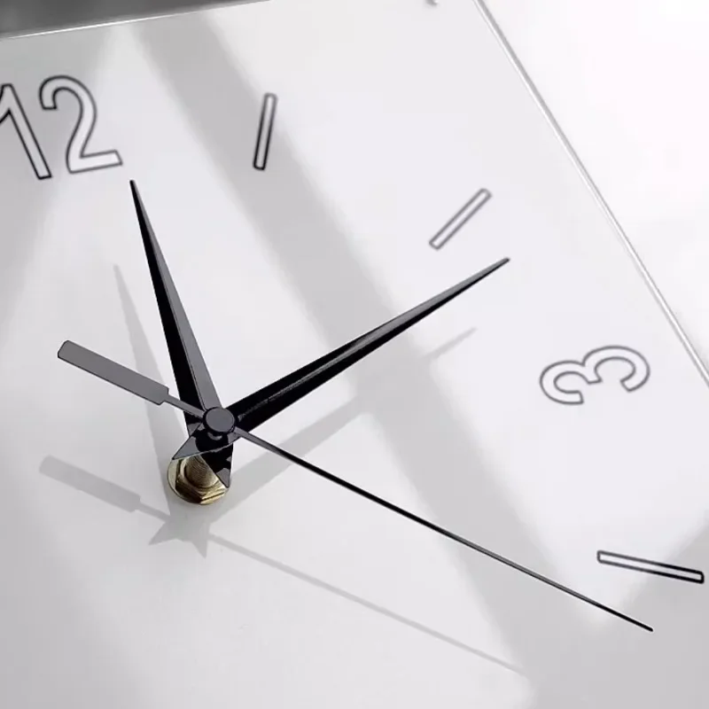 على الوجهين غرفة المعيشة ركن ساعات الحائط بسيطة الحديثة الإبداعية الفاخرة ساعة الحائط الإلكترونية هدية عيد الحب ديكور المنزل