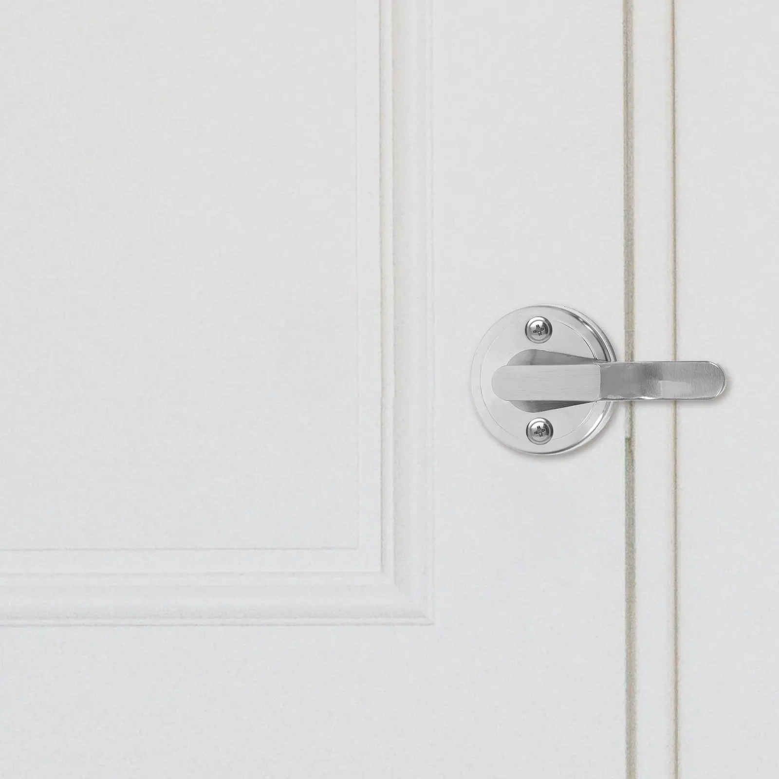 Stainless Steel Indicator Lock Bolt with High Cup Snap Security Latch for Residential Commercial Doors Interior Exterior Privacy